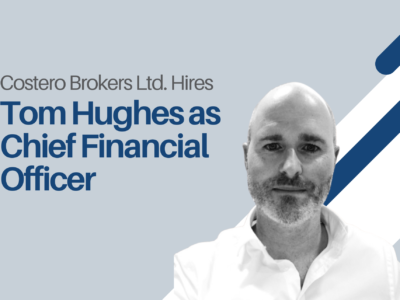 Tom Hughes as Chief Financial Officer